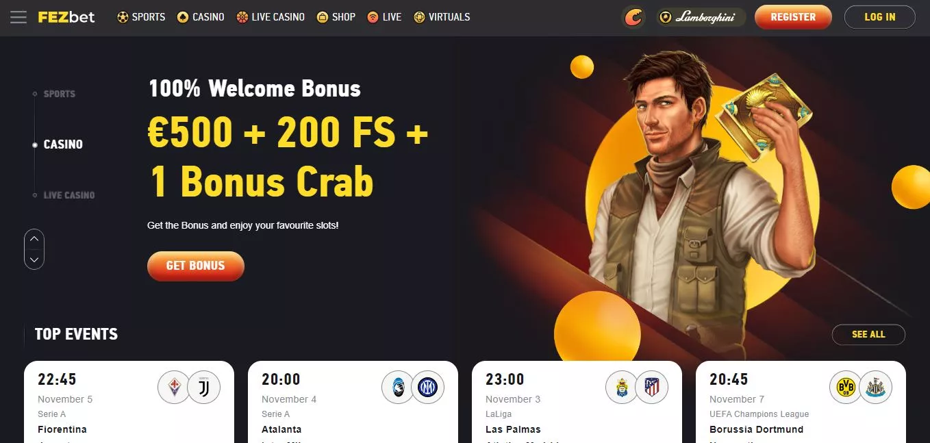 ZÍSKAJ BONUS - Fezbet casino - FezBet | 8